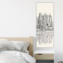 Wallity Lienzo Decorativo Multicolor 30 x 80 cm